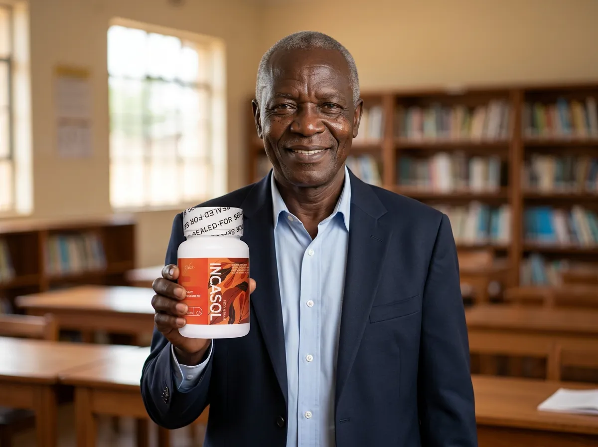 Kenyan man maintaining a balanced lifestyle alongside a hypertension diet
