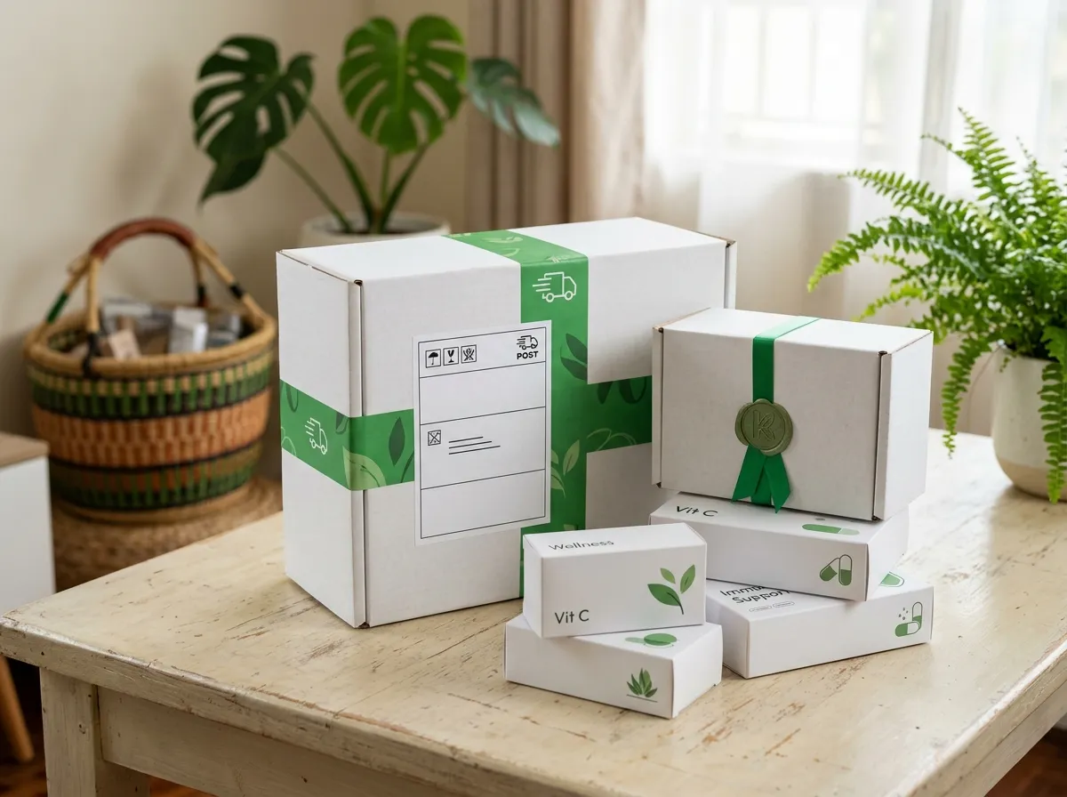 Parcel delivery packaging for online orders in Kenya